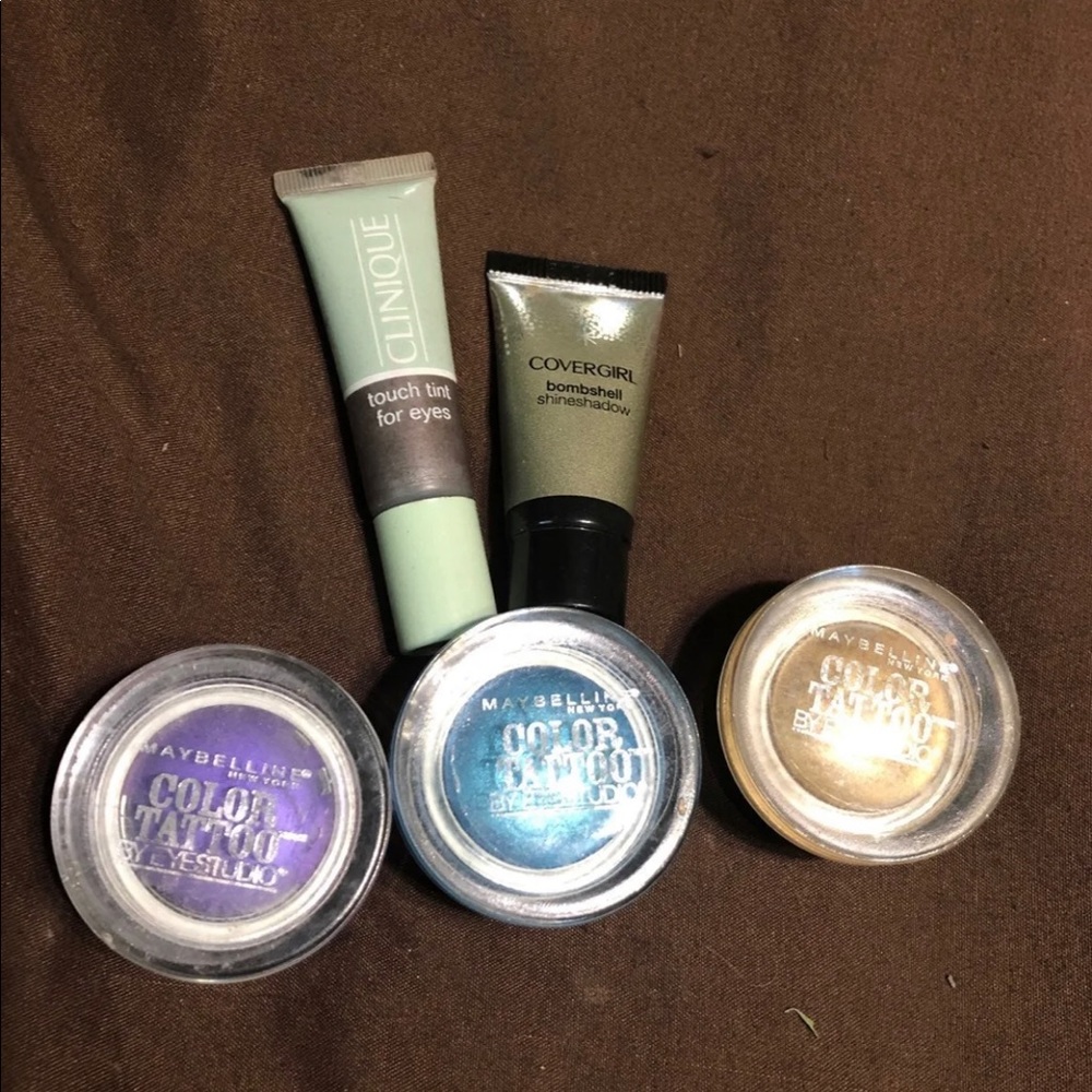 Clinique Maybelline Covergirl Eyeshadows